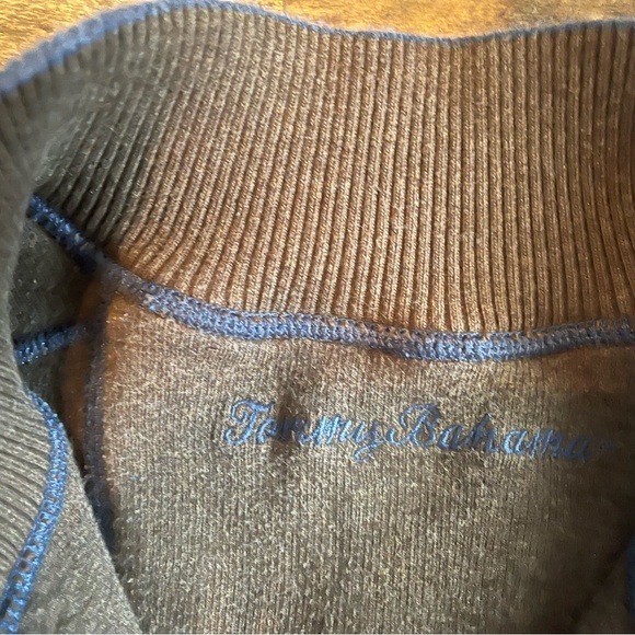 Tommy Bahama quarter zip - Picture 2 of 2
